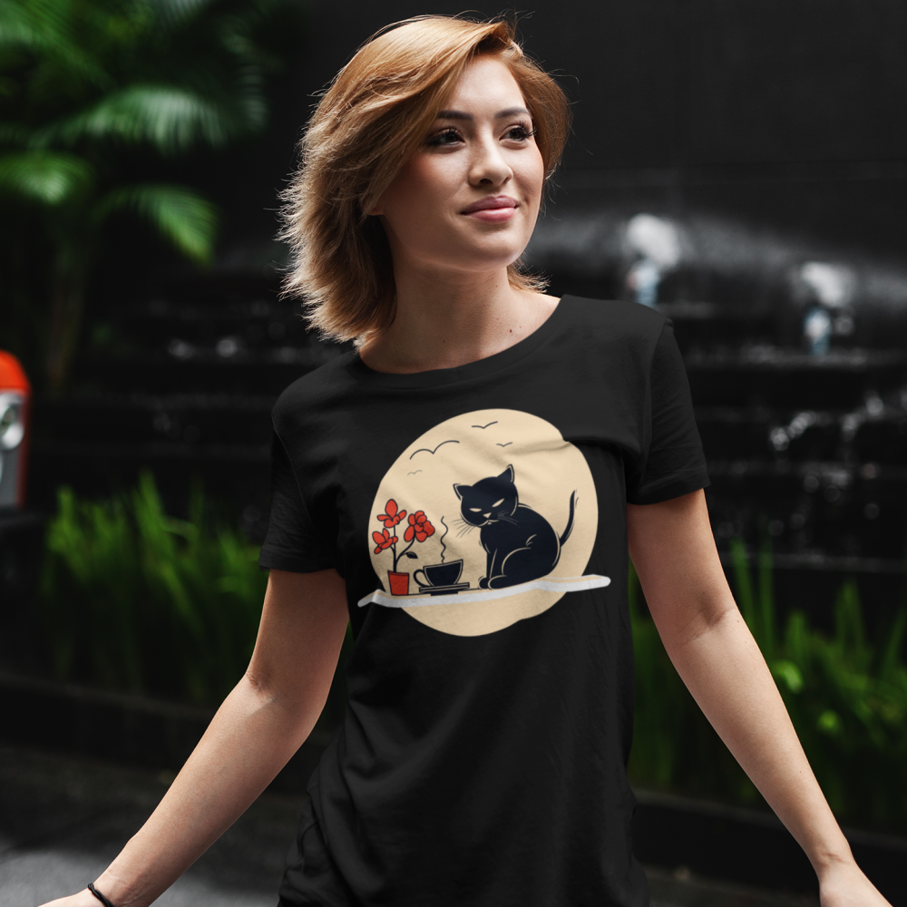 t-shirt-mockup-of-a-young-woman-standing-against-a-dark-background-with-some-plants-411-el